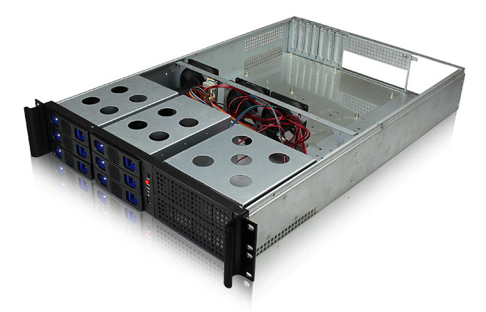 热插拔机箱，热插拔机箱定制,2U机箱(266R-1)