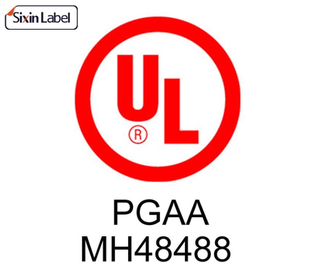 ul标签耐晒贴纸耐高温标签电器铭牌