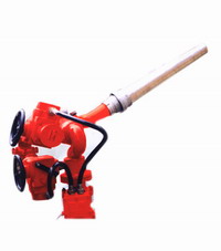   隔爆固定式泡沫水两用远控消防炮